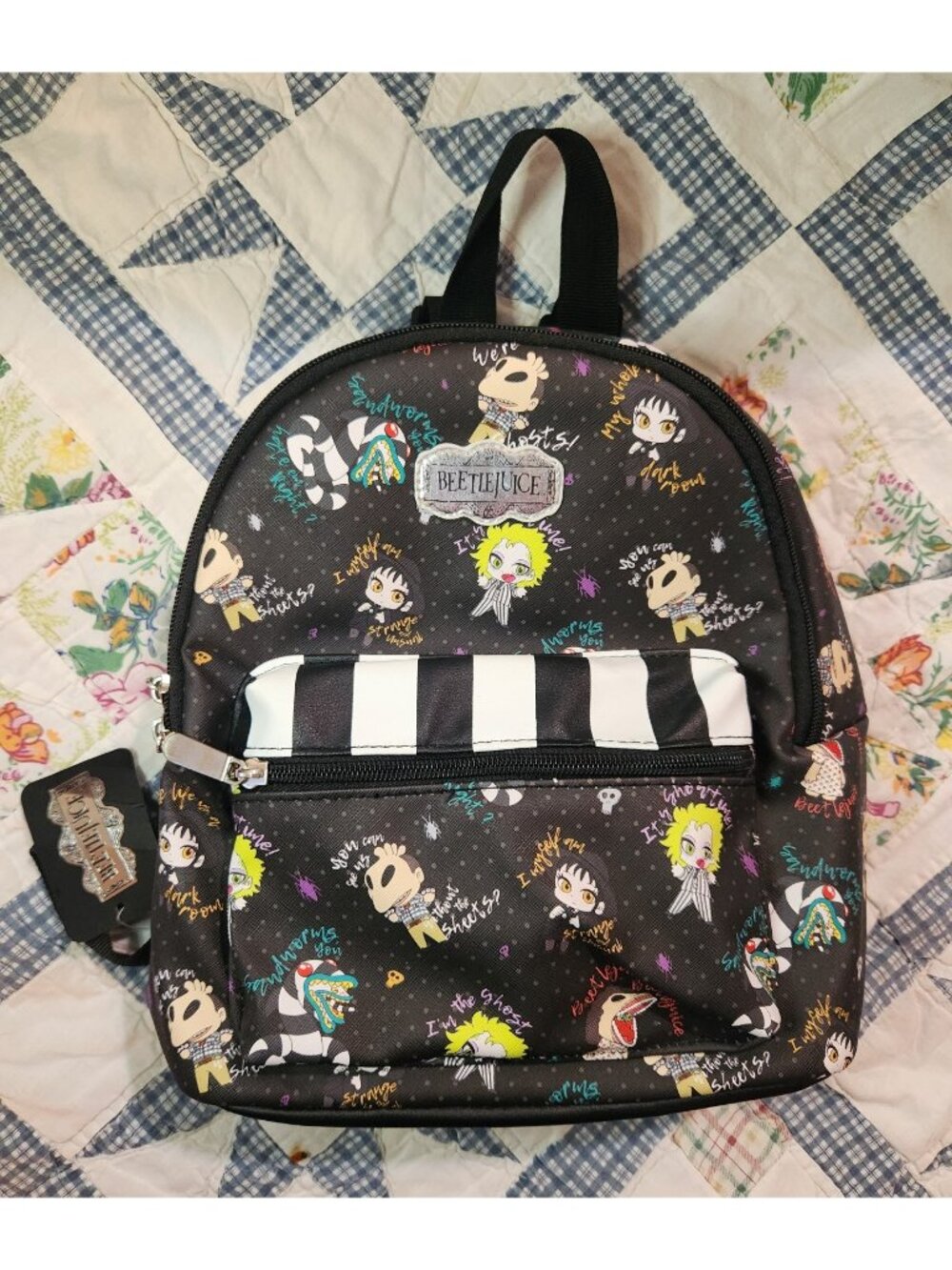 Beetlejuice Mini Backpack NWT